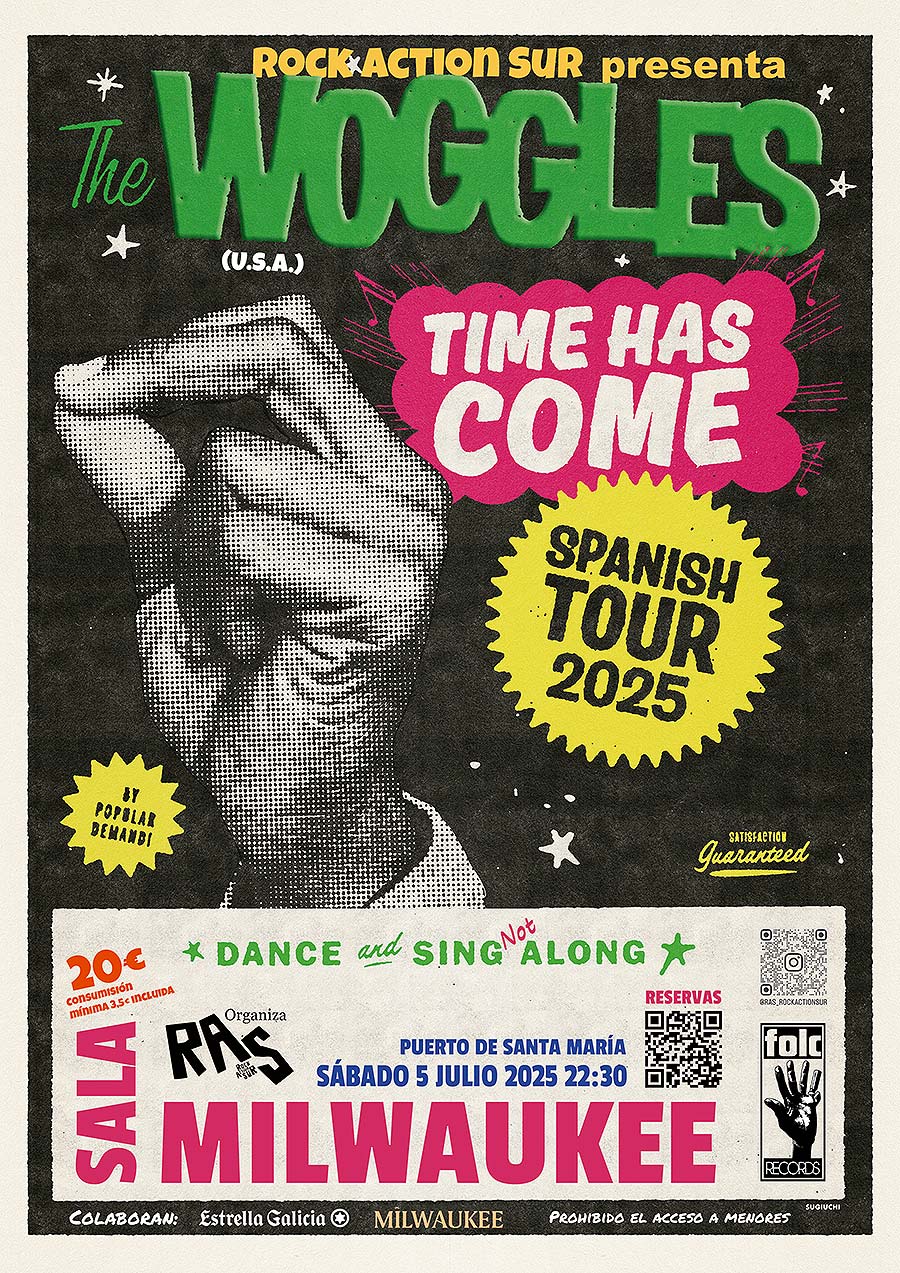 RAS presenta: The Woggles, 5 de Julio de 2025